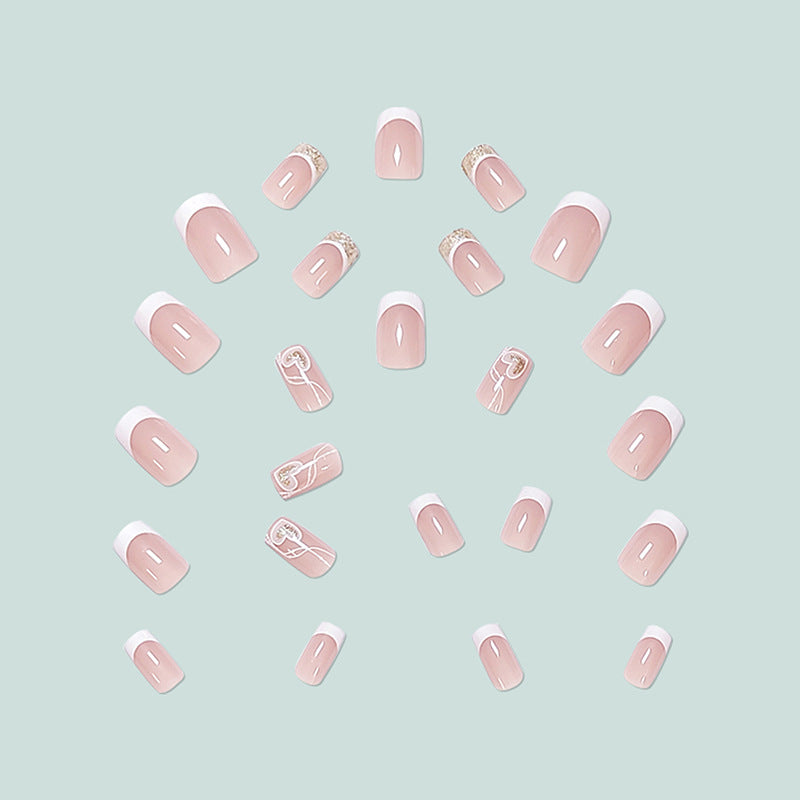 Elegant and artistic French Nails Stornfield