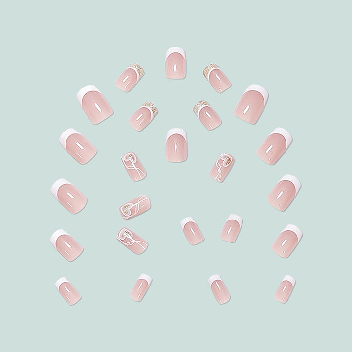 Elegant and artistic French Nails Stornfield
