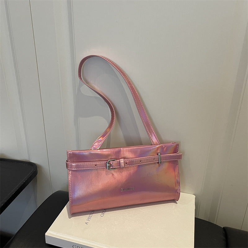 Elegant Patent Leather Crossbody Bag