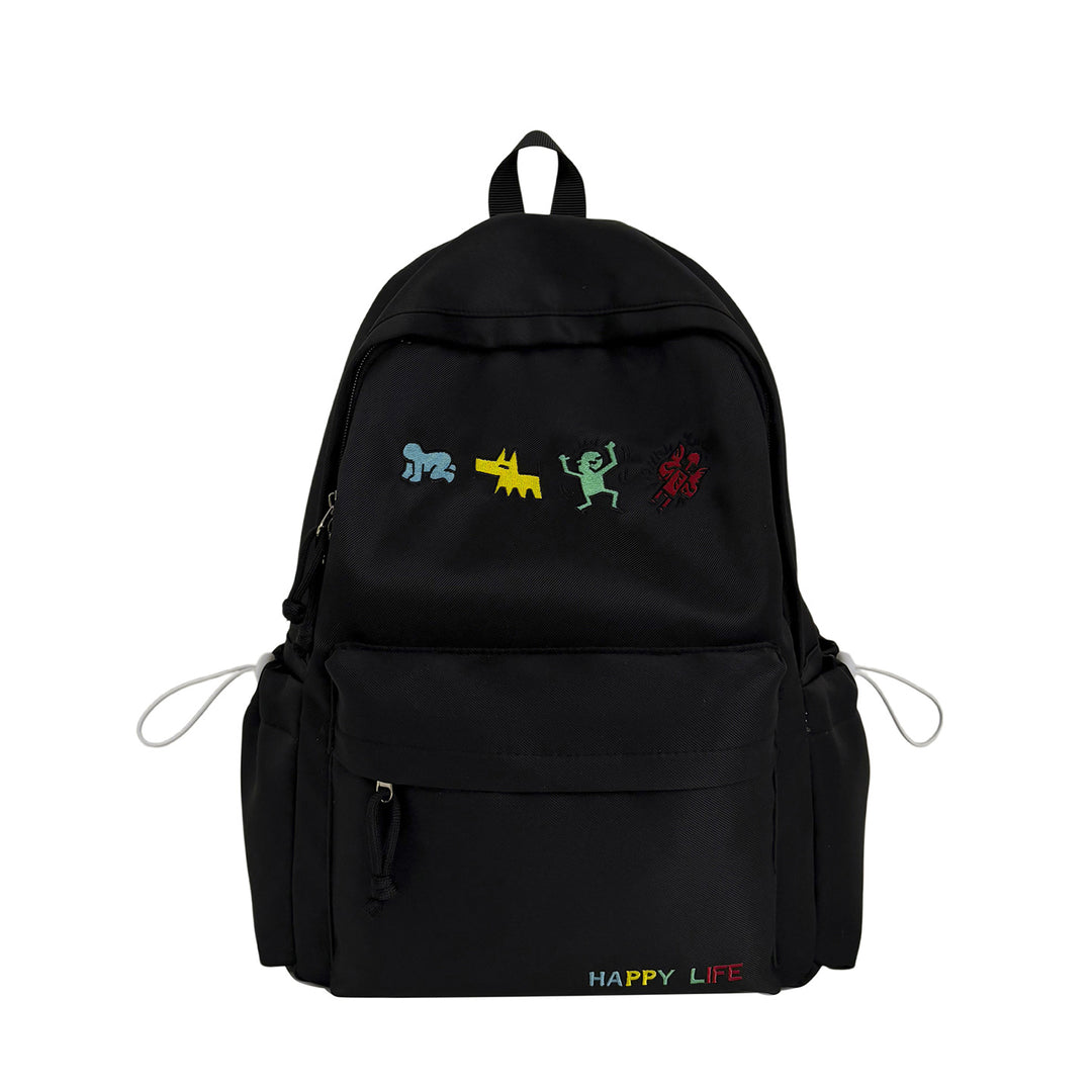 Fun Themed Embroidered Backpack Stornfield