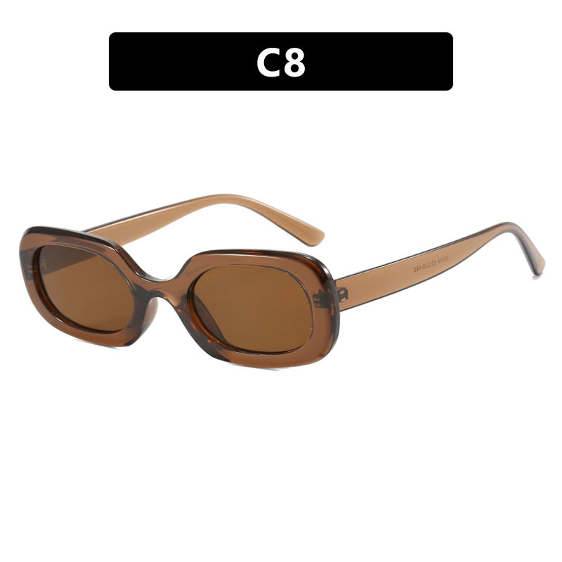 Women's oversized sunglasses with unusual pattern Stornfield