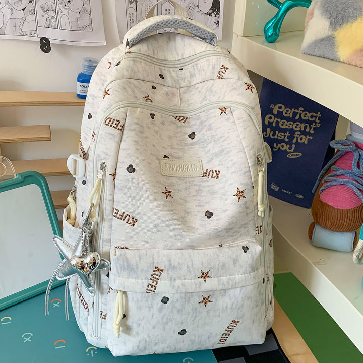 Playful Illustrated School Backpack Stornfield