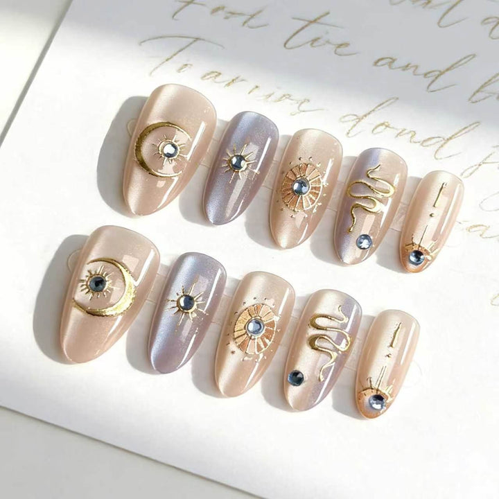 Decorative Press-On Nail Collection