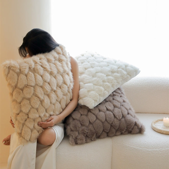 Luxury Chunky Faux Fur Oversized Throw Blanket