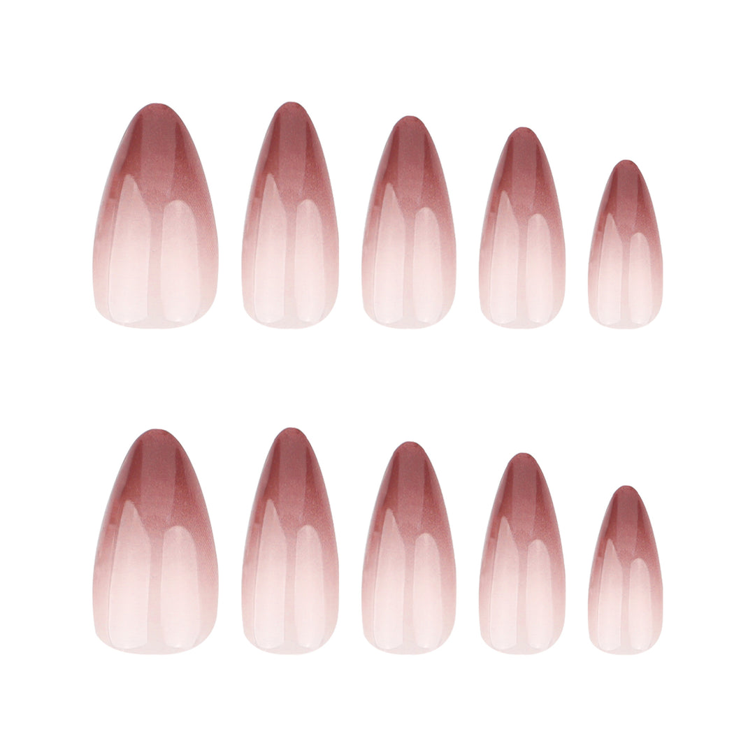 Artistic stiletto nails with elegant ombre design Stornfield