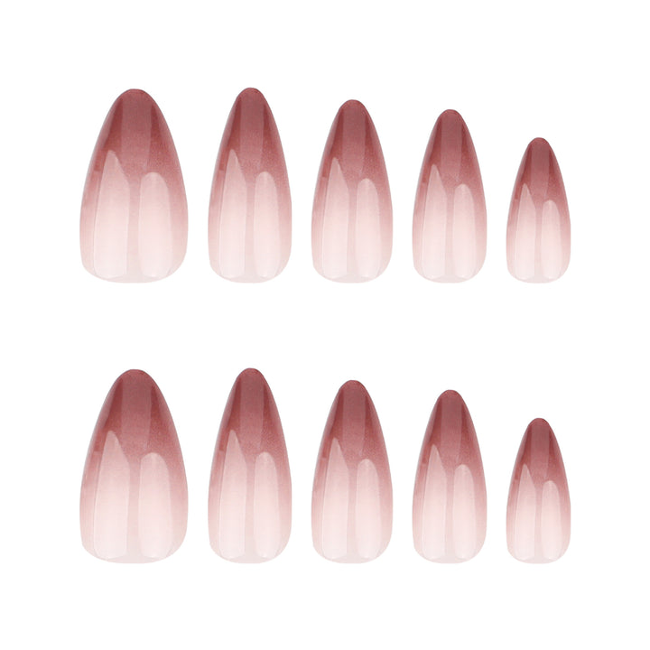 Artistic stiletto nails with elegant ombre design Stornfield