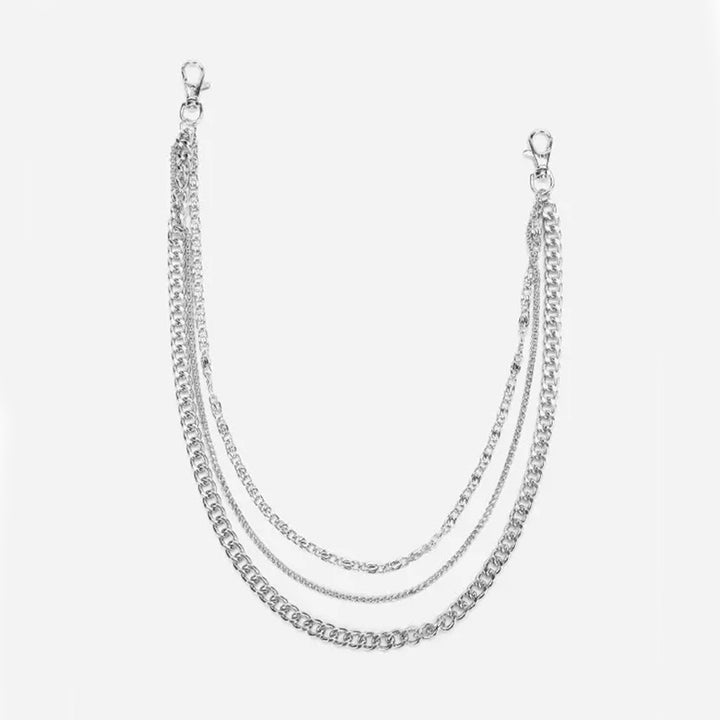 Multi-Strand Layered Chain Necklace Stornfield