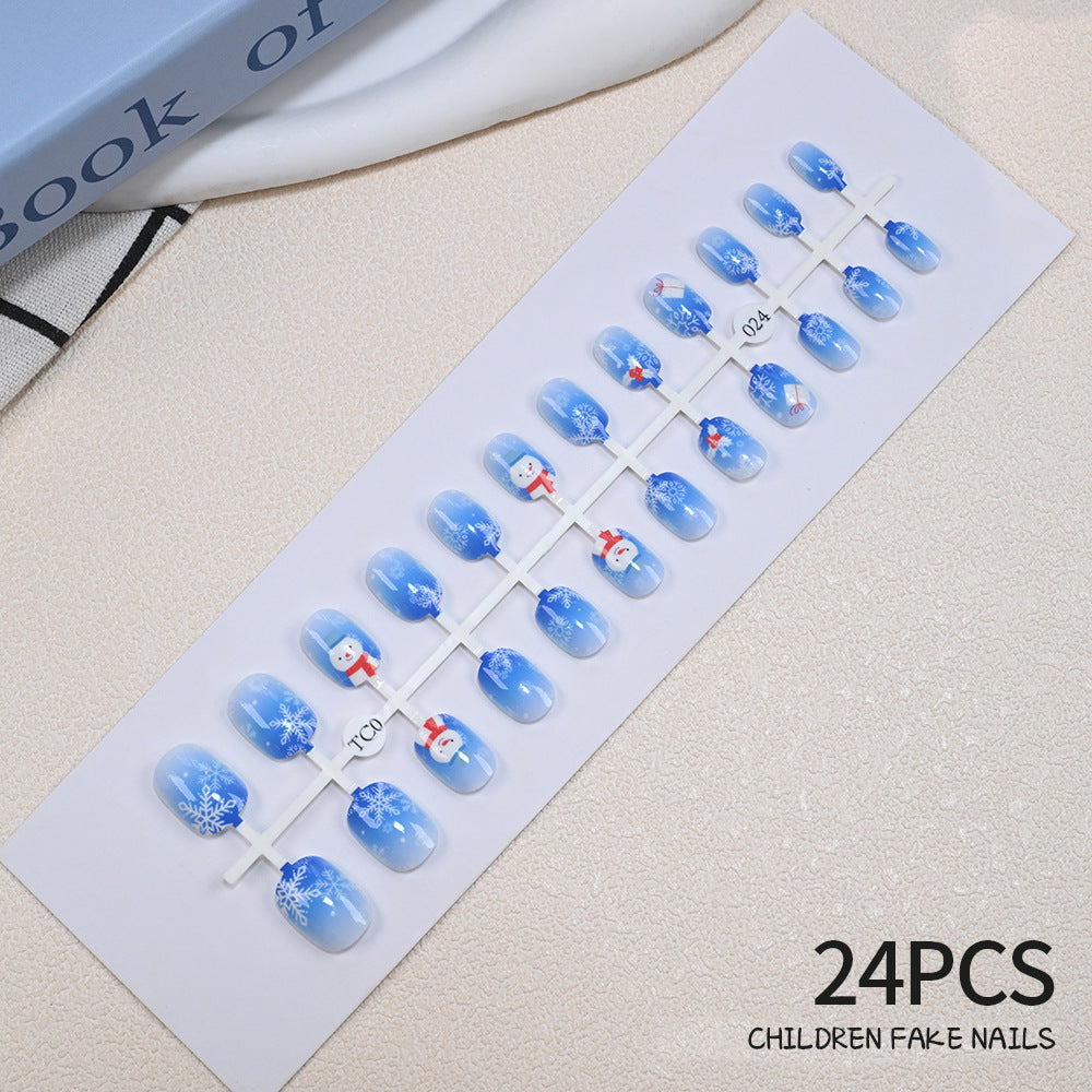 Children's Fun-Themed Press-On Nail Set Stornfield