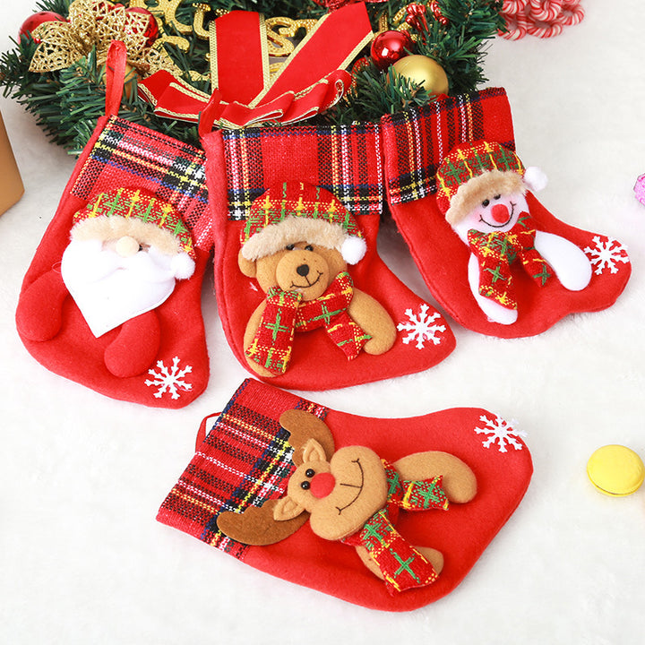 Cute Christmas stocking with reindeer motif Stornfield