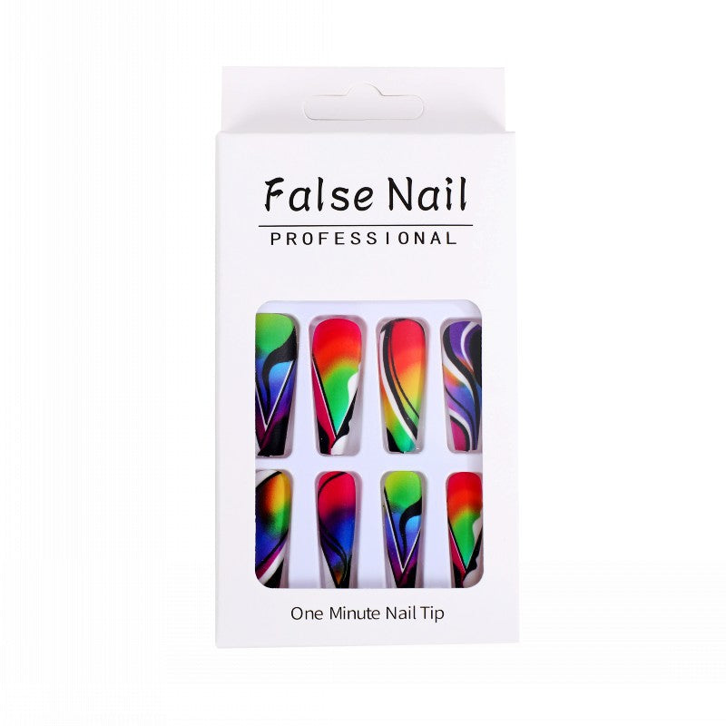 Artificial nails with creative pattern Stornfield