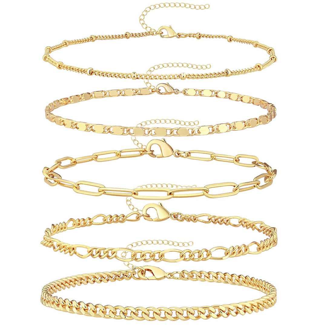 Adjustable Multi-Style Anklet Set Stornfield
