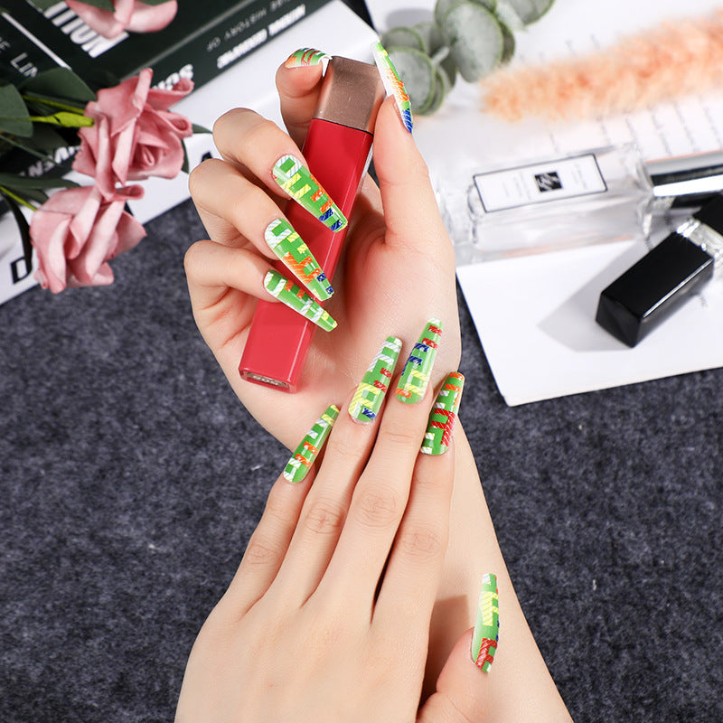 Creative and stylish art nails Stornfield