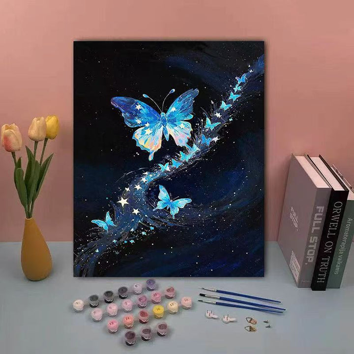 DIY Butterfly Paint by Numbers Kit Stornfield