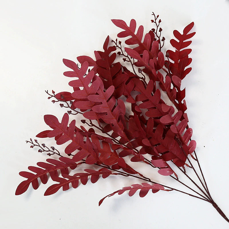 Elegant Faux Leaf Stem Arrangement