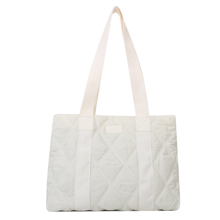 Quilted Large Tote Bag