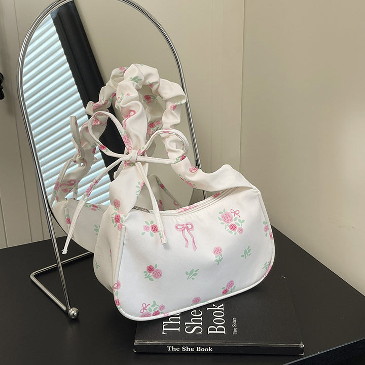 Floral Embroidered Handbag