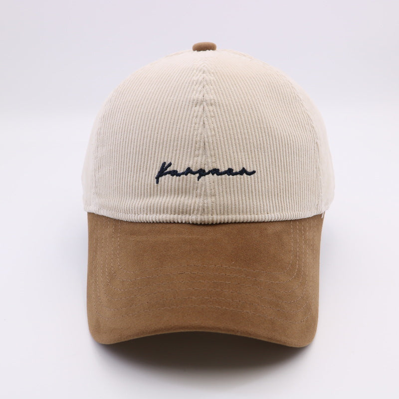 Unisex Textured Corduroy Baseball Cap Stornfield