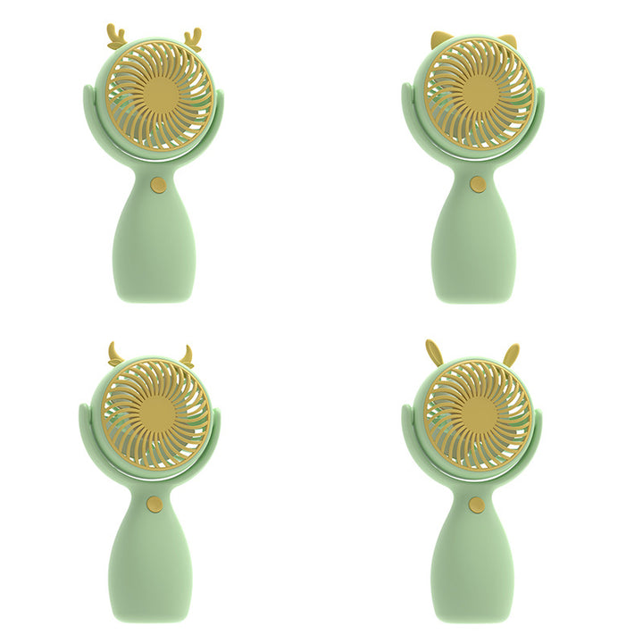 Women's portable mini hand fan with animal design Stornfield