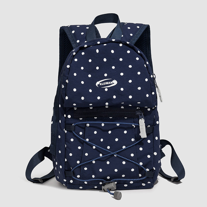 Trendy Polka Dot Casual Backpack Stornfield