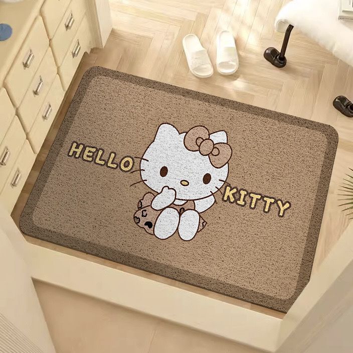 Adorable Cartoon-Themed Bath Mat