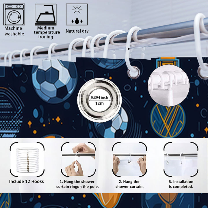 Basketball-Themed Bathroom Decor Set Stornfield