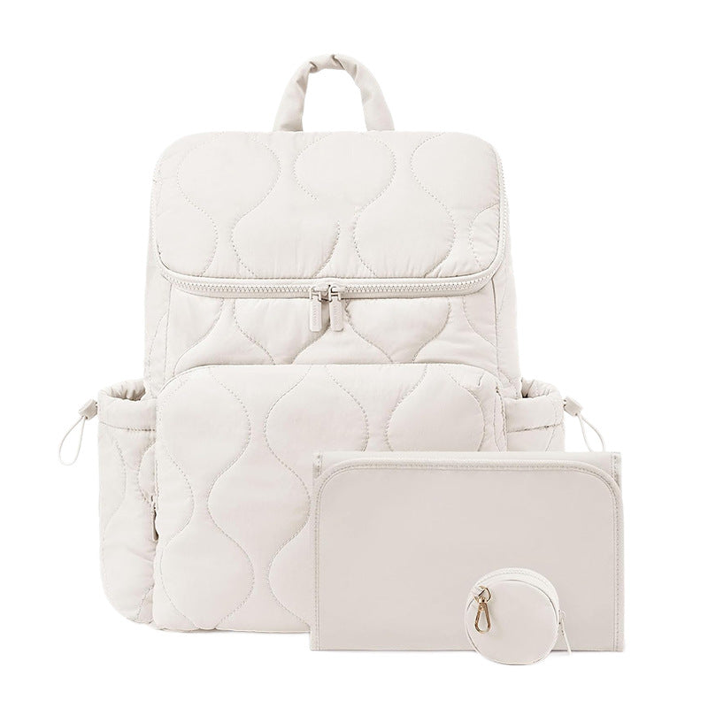 Padded backpack with integrated compartments Stornfield