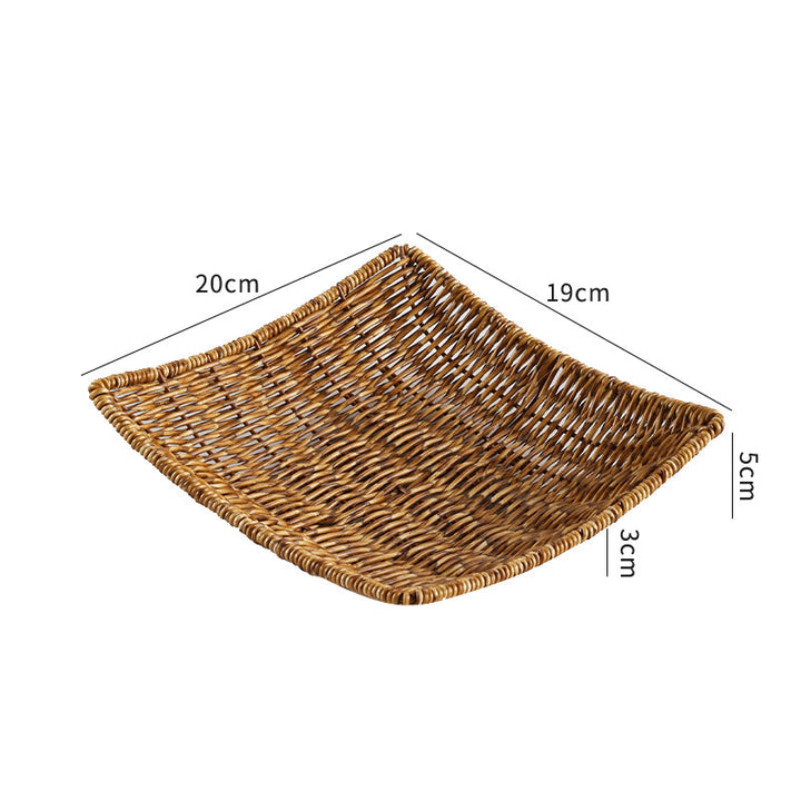 Handwoven Decorative Serving Basket Stornfield
