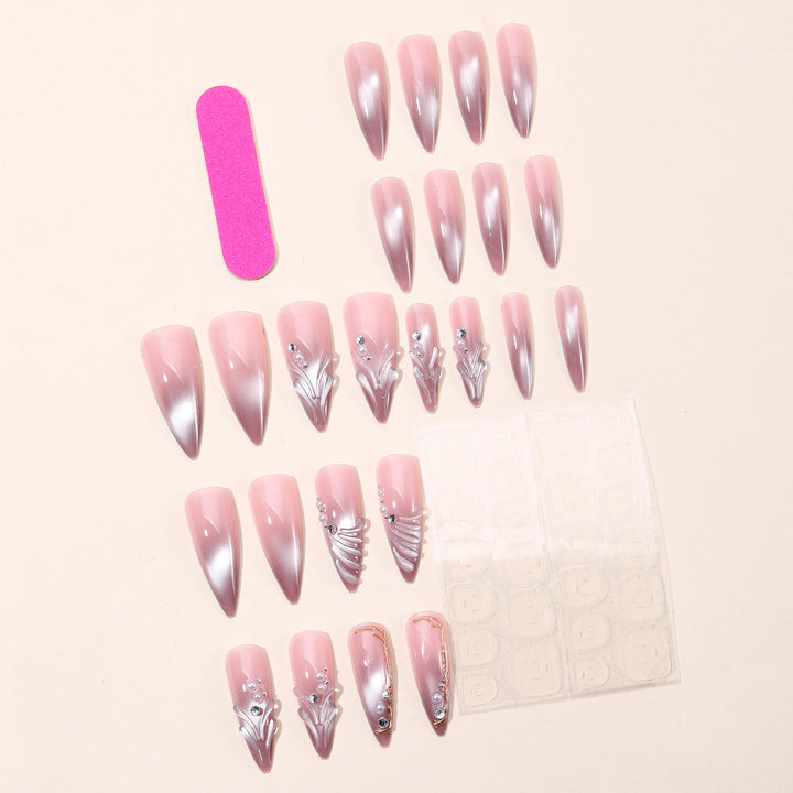 Elegant Sculpted Nail Art Extensions Stornfield