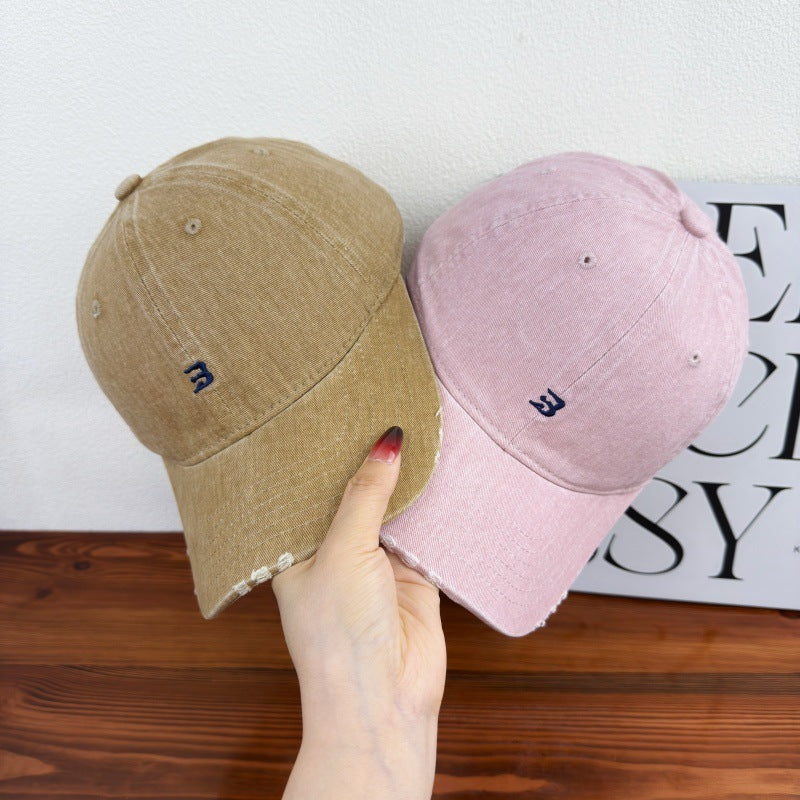 Unisex Distressed Cotton Baseball Cap Stornfield 1784083761