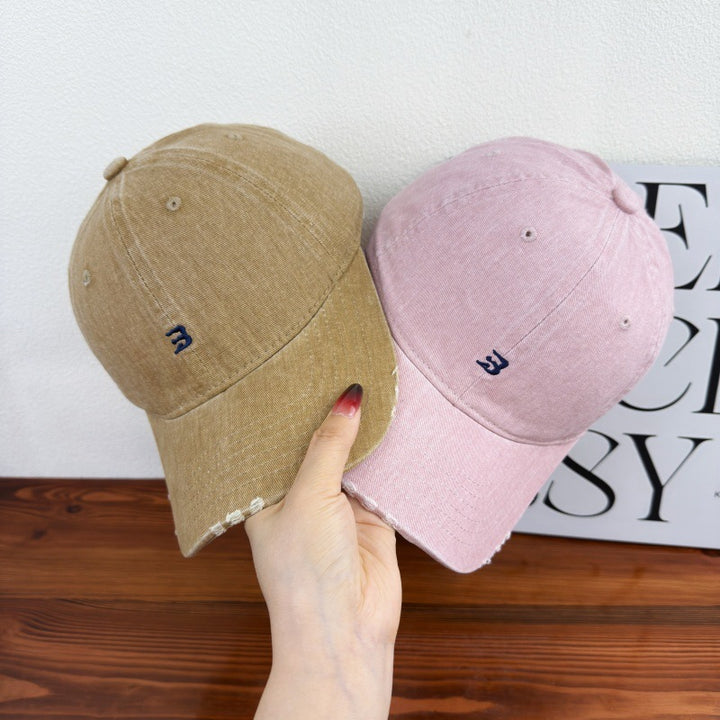 Unisex Distressed Cotton Baseball Cap Stornfield 1784083761