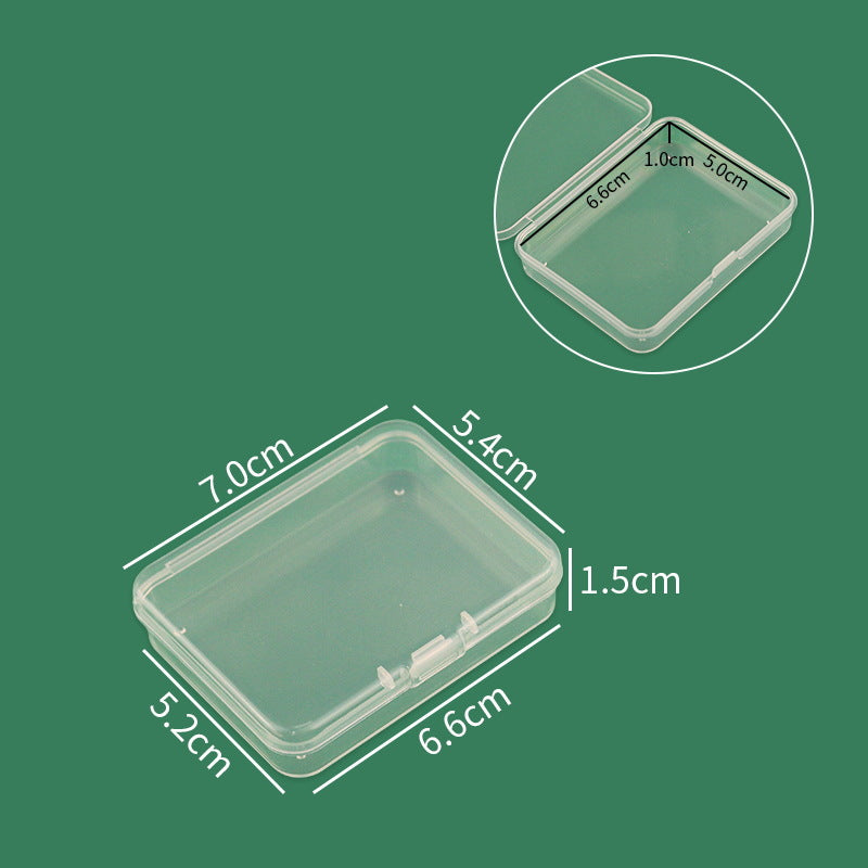 Compact Transparent Organizer Box Stornfield