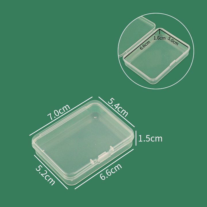 Compact Transparent Organizer Box Stornfield