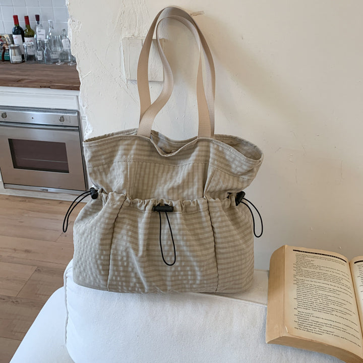 Stylish Drawstring Utility Tote Bag