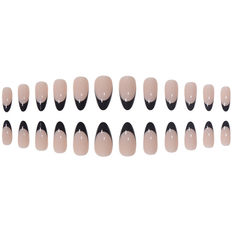 Glossy Natural-Shape Press-On Nails Stornfield