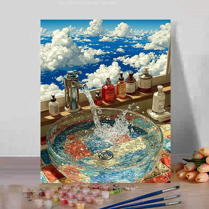 DIY Landscape Painting Kit Stornfield