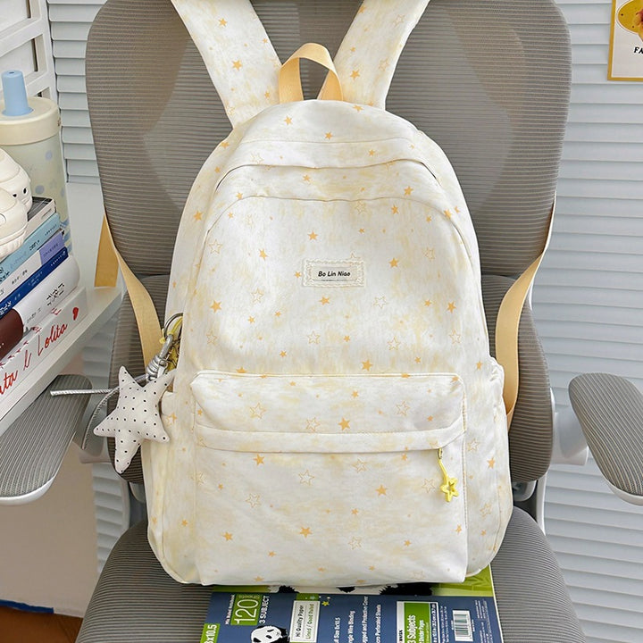 Star-Embellished Casual Backpack Stornfield 1791205930
