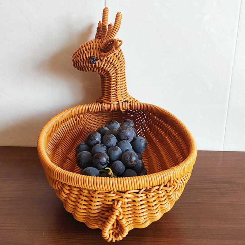 Decorative Woven Duck-Shaped Basket Stornfield