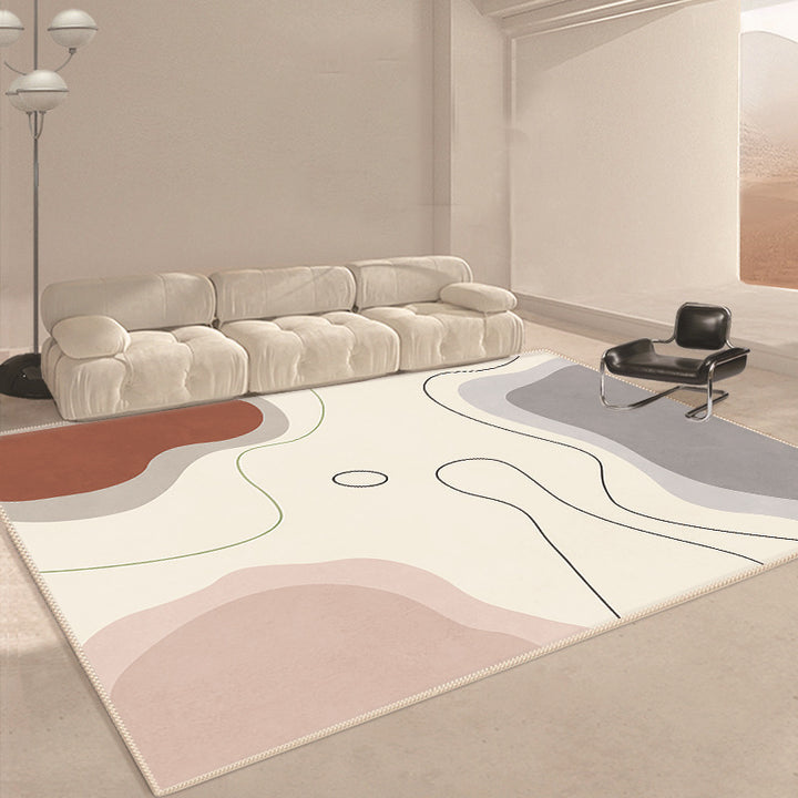 Modern Geometric Floral Area Rug Stornfield