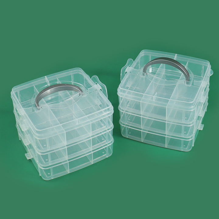 Multi-Compartment Durable Craft Storage Box Stornfield