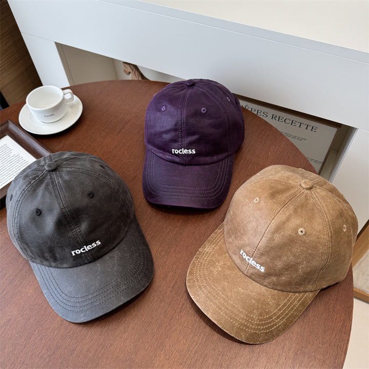 Unisex Vintage-Inspired Distressed Baseball Cap Stornfield