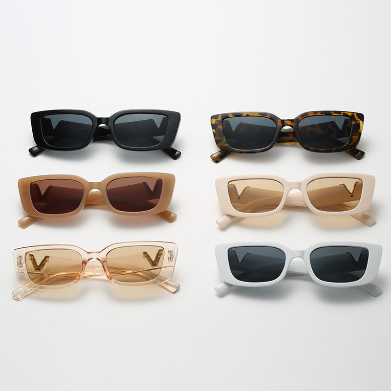 Women's fashionable sunglasses with trendy leopard print and sturdy frame Stornfield