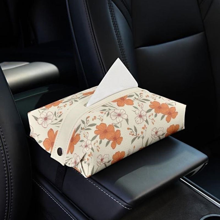 Floral Design Tissue Box Cover Stornfield