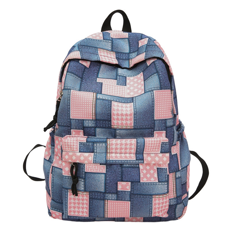 Backpack in Creative Patchwork Design Stornfield