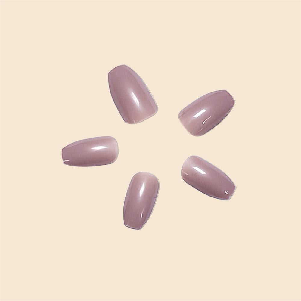 Glossy Long-Lasting Nail Extensions