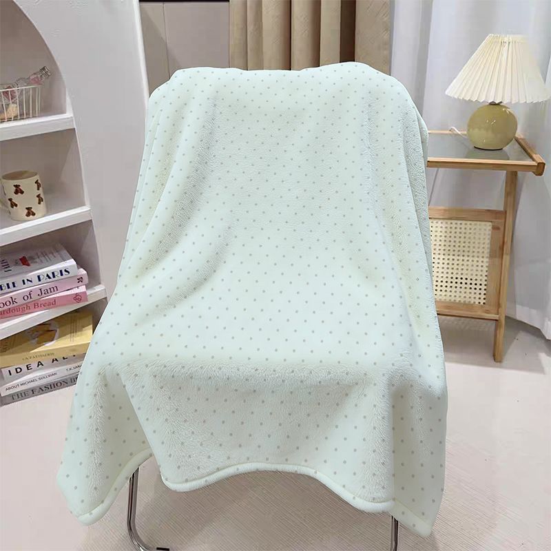 Cozy Dot Pattern Throw Blanket Stornfield