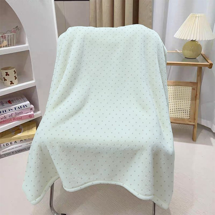 Cozy Dot Pattern Throw Blanket Stornfield
