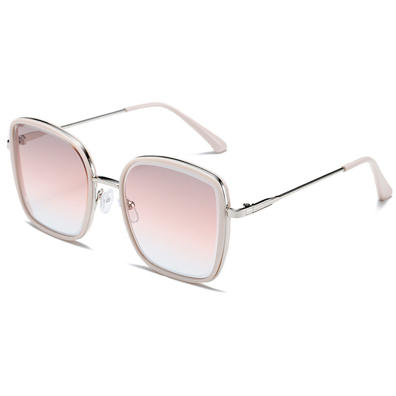 Women's Premium Sunglasses with Square Frame and Mirrored Lenses Stornfield