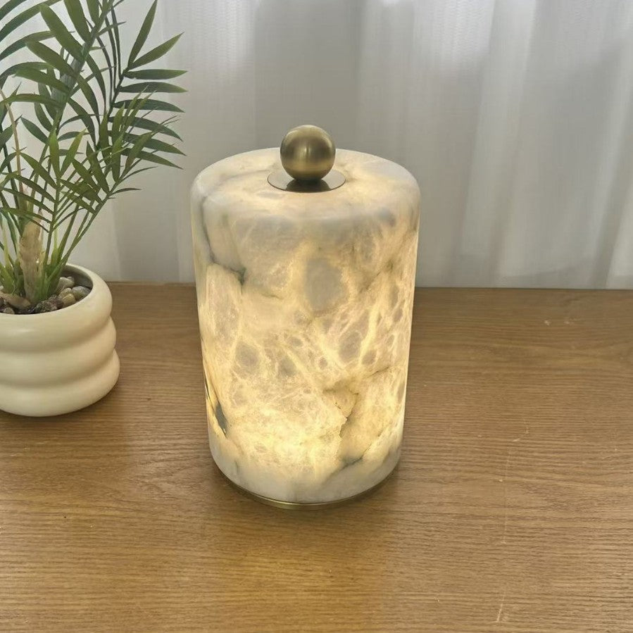 Elegant Alabaster Table Lamp