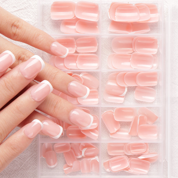 French Tip Press-On Nail Set Stornfield