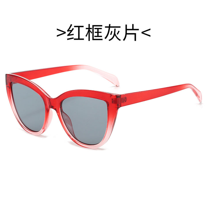 Women's Cat-Eye Sunglasses with Transparent Frame and UV Protection Stornfield